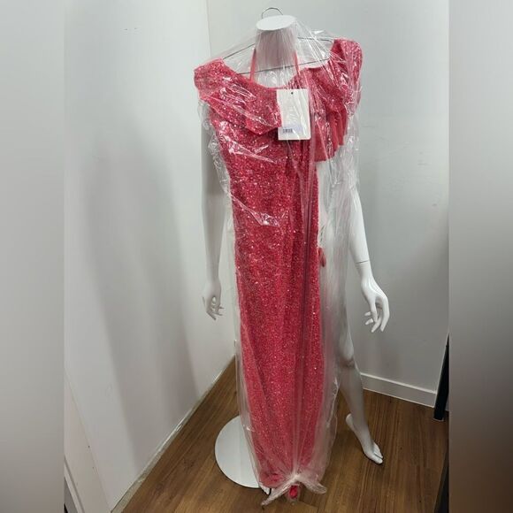 Mac Duggal 5611 One Shoulder Dress for Evening - Elegant Formal AUTHENTIC - Picture 6 of 9